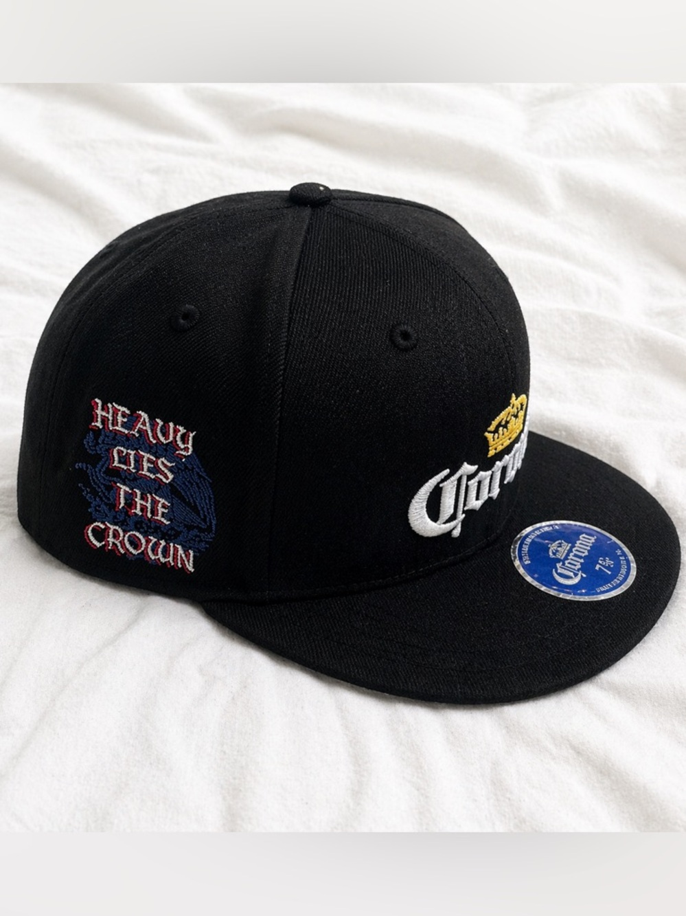 Corona x Never Made Premium Fitted Hat Lids Exclusive Brand new with tags